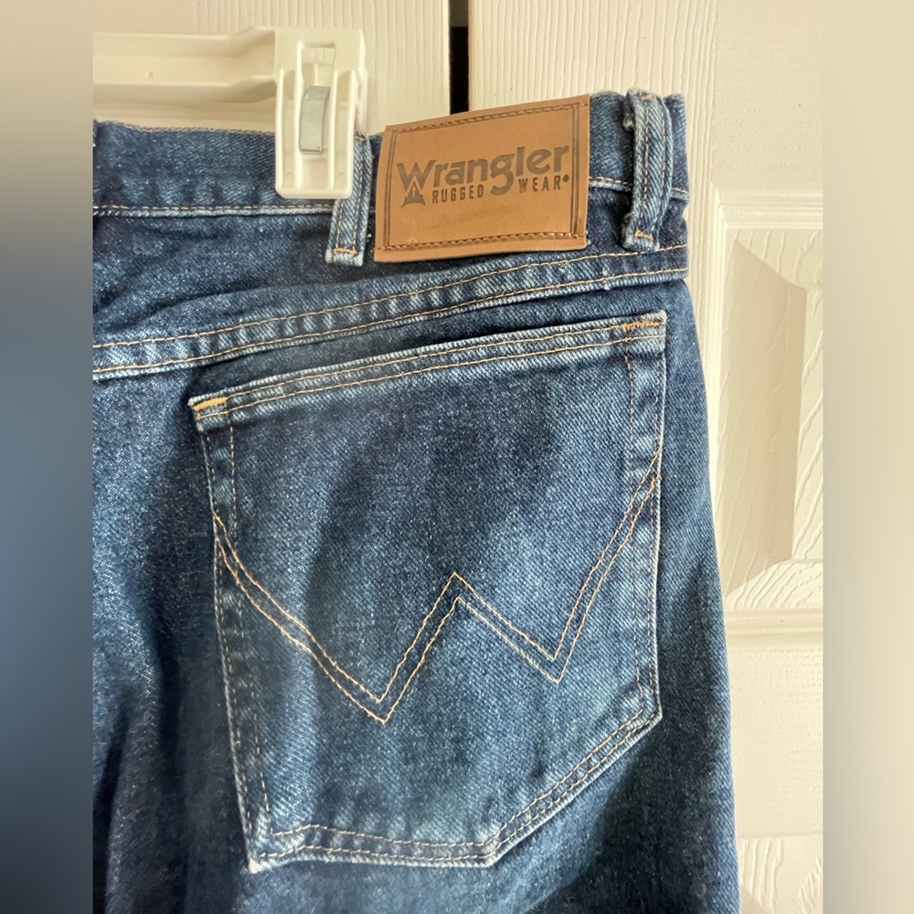 Wrangler Men’s Jean Rugged Wear Relaxed Fit 36x34